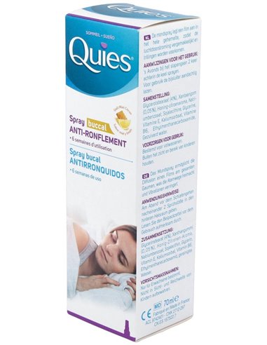 Quies Antironquidos Spray 70Ml. de Quies