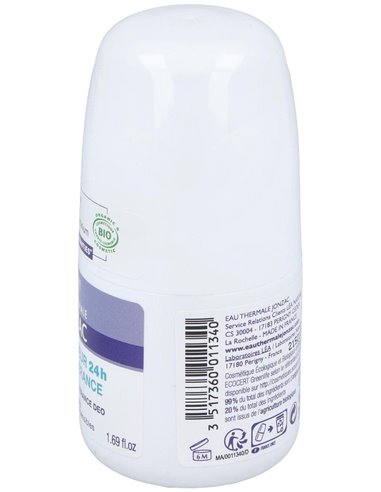 Desodorante Frescor 24H Hipoaler Roll-On  50Ml Bio de Jonzac Eco-Bio