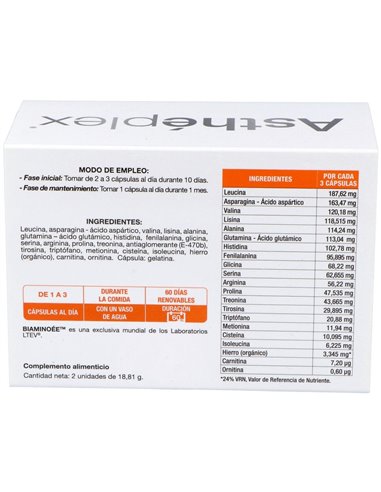 Astheplex Pack Ahorro 30+30Cap. de Astheplex