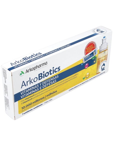 Arkobiotics Vitaminas Y Defensas Adultos 7Uni. de Arkopharma