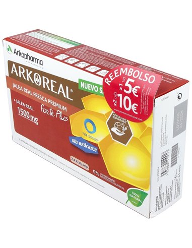 Arkoreal Jalea Real 1500Mg 20Amp. S/A de Arkopharma