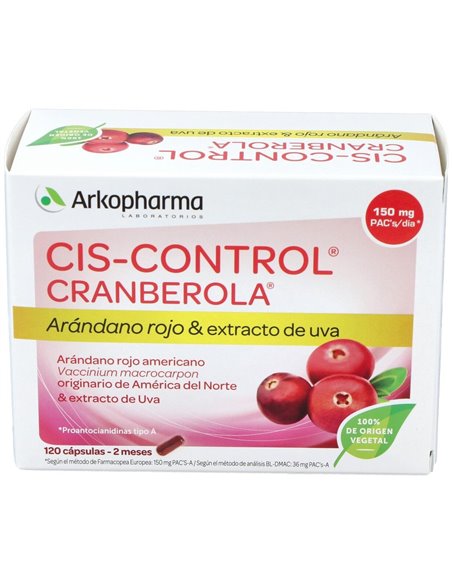 Cis Control Cranberola 120Cap. de Arkopharma