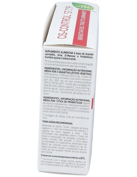 Cis Control Stop 10Sbrs+5Sticks. de Arkopharma