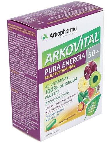 Arkovital Pura Energia Senior +50 60Cap. de Arkopharma