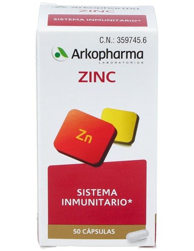 Arkovital Zinc 50Cap. de Arkopharma