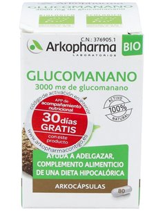 Glucomanano 80Arkocapsulas. Bio de Arkopharma 2
