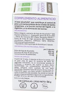 Alcahofa 130Arkocapsulas. Bio de Arkopharma 2