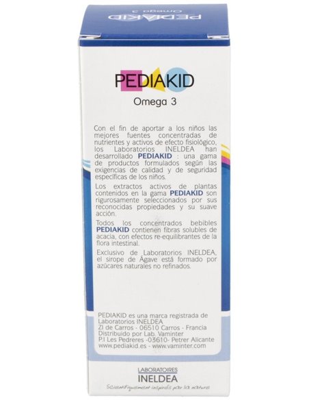 Pediakid Omega 3 Jarabe 125Ml. de Ineldea