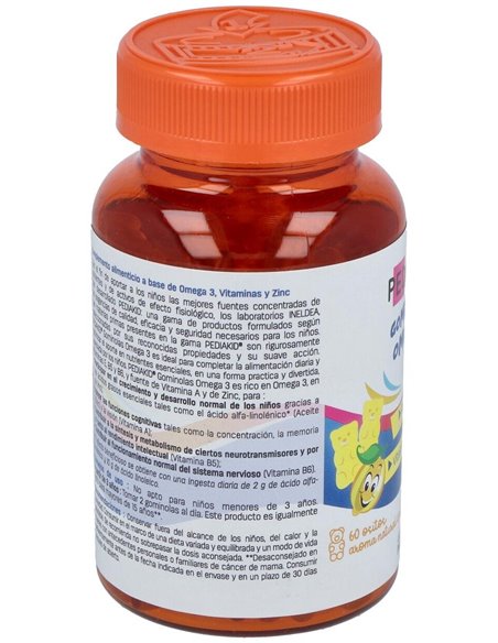 Pediakid Gominolas Omega 3 60Gominolas de Ineldea