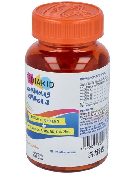 Pediakid Gominolas Omega 3 60Gominolas de Ineldea