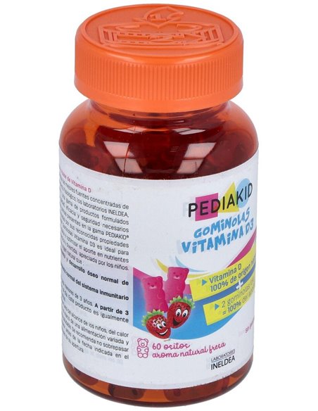 Pediakid Gominolas Vitamina D3 60Gominolas de Ineldea