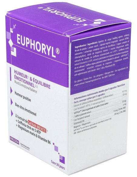 Ins Euphoryl Safranal 5Htp 90Cap. de Ineldea