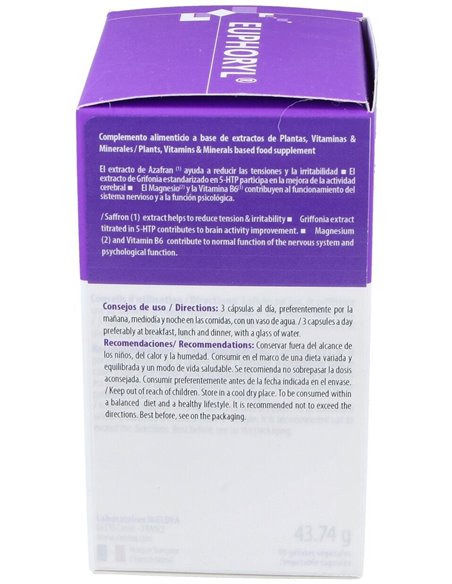 Ins Euphoryl Safranal 5Htp 90Cap. de Ineldea