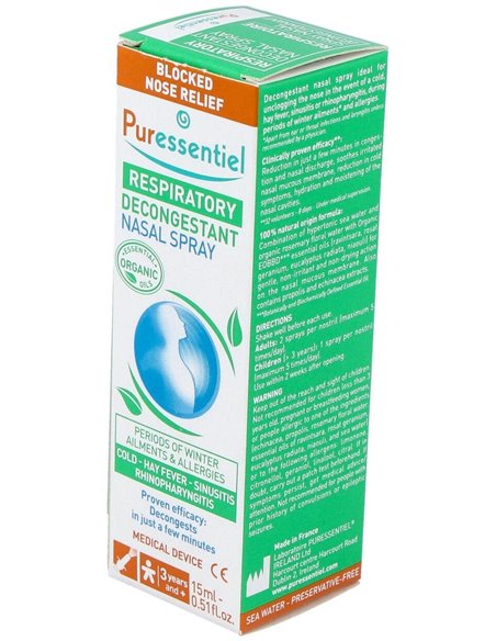 Spray Nasal Descongestivo 15Ml. de Puressentiel