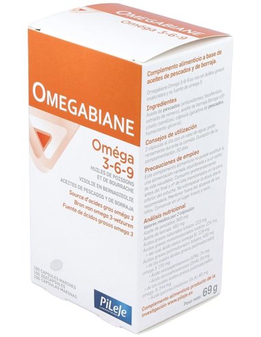 Omegabiane Omega 3-6-9 100Cap. de Pileje