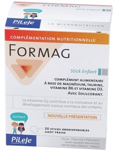 Formag Infantil Sabor Fresa 20Stick de Pileje 2