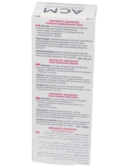 Depiwhite Advanced Crema Despigmentante 40Ml. de Acm Laboratoires