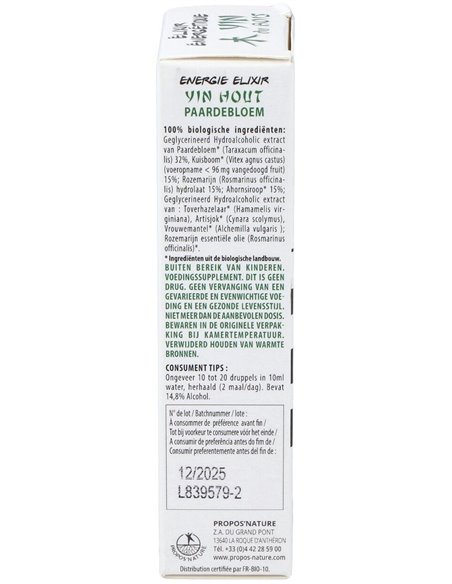 Elixir Nº2 Yin De La Madera Eco 50Ml de 5 Saisons