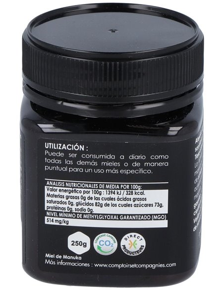 Miel De Manuka Iaa15+ 250Gr. de Comptoirs & Compagnies