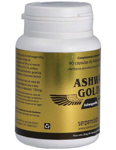 Ashwagold Ashwagandha 90Cap. de Serpens