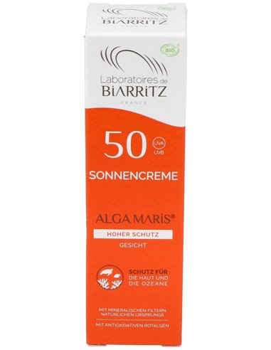 Crema Solar Facial Spf50 50Ml. Bio de Alga Maris - Lab. Biarritz