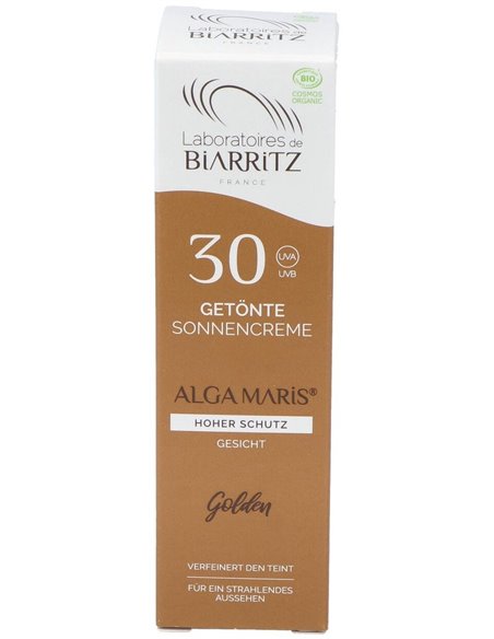 Crema Facial Color Dorado Spf30 50Ml. de Alga Maris - Lab. Biarritz