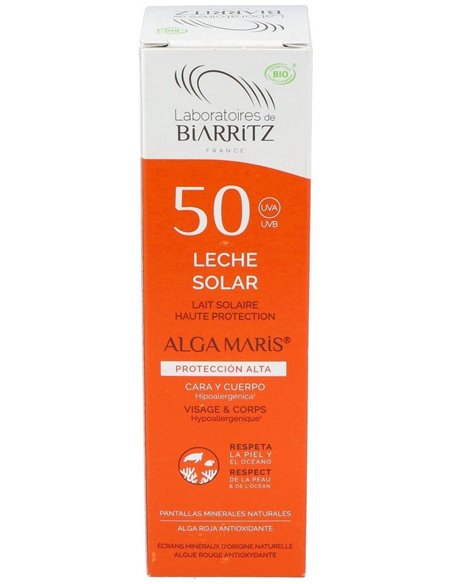 Leche Solar Spf50 100Ml. de Alga Maris - Lab. Biarritz