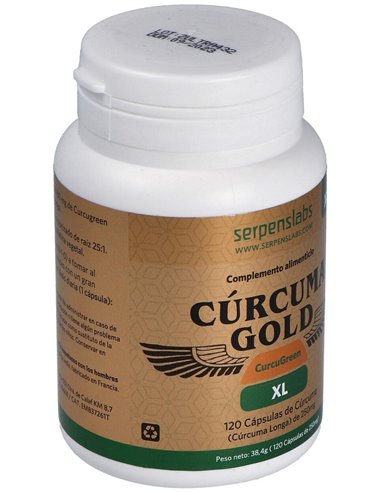 Curcuma Gold Xl 120Cap. de Serpens