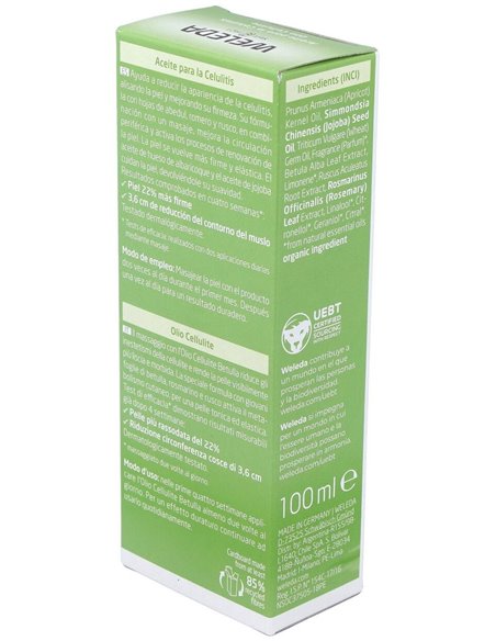 Aceite Anticelulitico De Abedul 100Ml. de Weleda