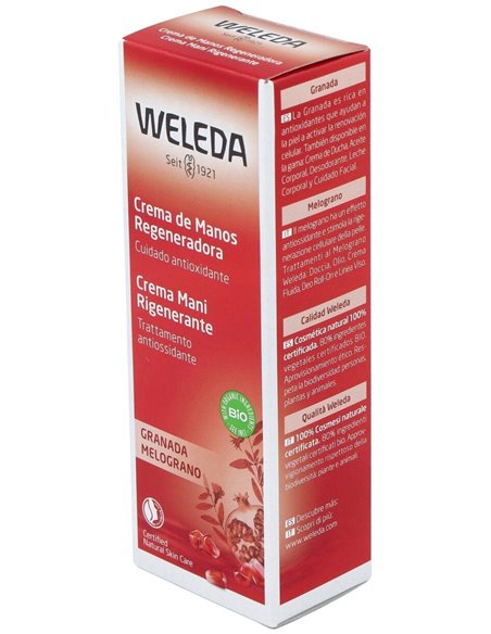 Crema de Manos Regeneradora de Granada 50ml  de Weleda