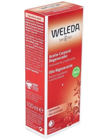 Aceite Corporal De Granada Regenerador 100Ml. de Weleda