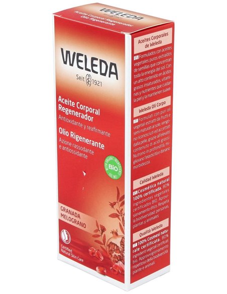 Aceite Corporal Regenerador de Granada 100ml  de Weleda