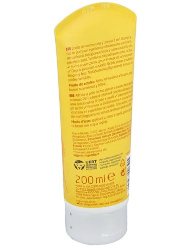 Champu Y Gel De Ducha para Bebé con Calendula 200Ml. de Weleda
