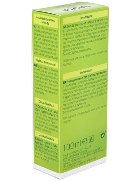 Desodorante Citrus 100 Ml de Weleda