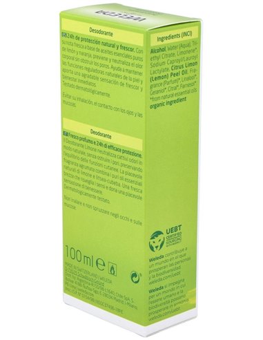 Desodorante Citrus 100 Ml de Weleda