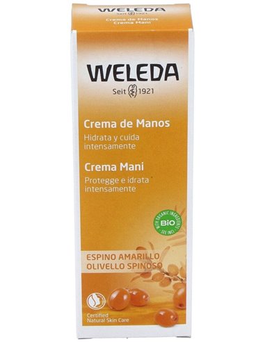 Crema de Manos Hidratante de Espino Amarillo 50ml  de Weleda