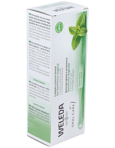 Gel Dentífrico Vegetal 75ml  de Weleda