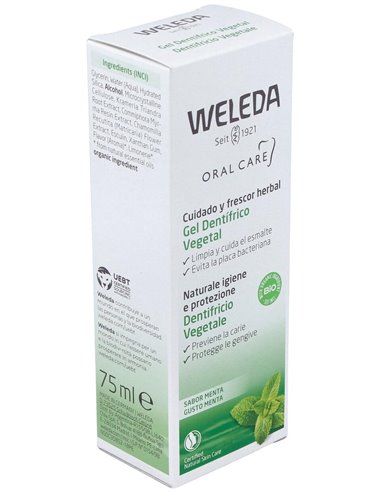 Gel Dentífrico Vegetal 75ml  de Weleda