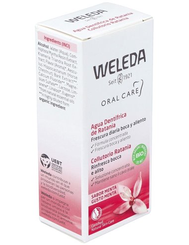 Agua Dentífrica de Ratania de Weleda