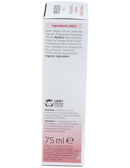 Pasta Dentifrica De Ratania-Mineral de Weleda