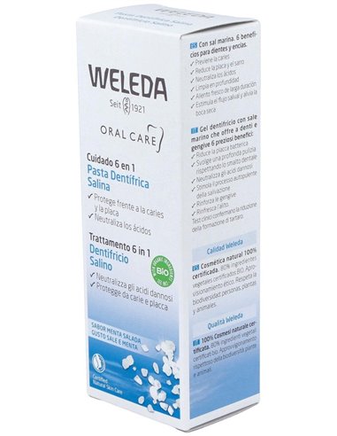 Pasta Dentífrica Salina 75ml  de Weleda