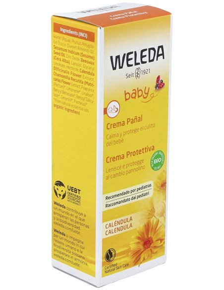 Crema Pañal Bebé con Caléndula 100% Natural 75 ml  de Weleda