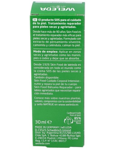 Skin Food Original - Crema Reparadora Intensiva 30ml  de Weleda