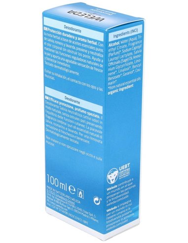 Desodorante Esencias Vegetales (Salvia) 100 Ml de Weleda