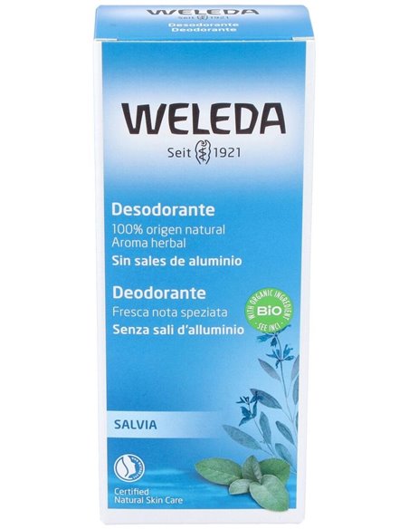 Desodorante Spray de Salvia 100ml  de Weleda