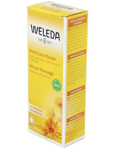 Aceite De Calendula Para Masaje 100 Ml de Weleda