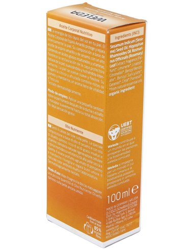 Aceite Corporal Nutritivo de Espino Amarillo 100ml  de Weleda