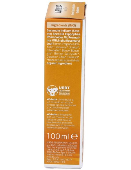 Aceite Corporal Nutritivo de Espino Amarillo 100ml  de Weleda