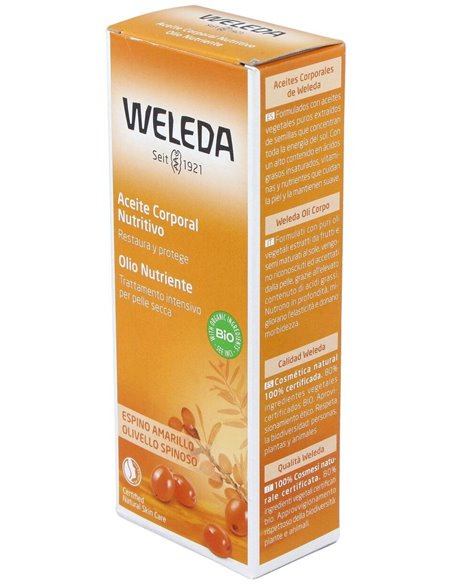 Aceite Corporal De Espino Amarillo 100Ml. de Weleda