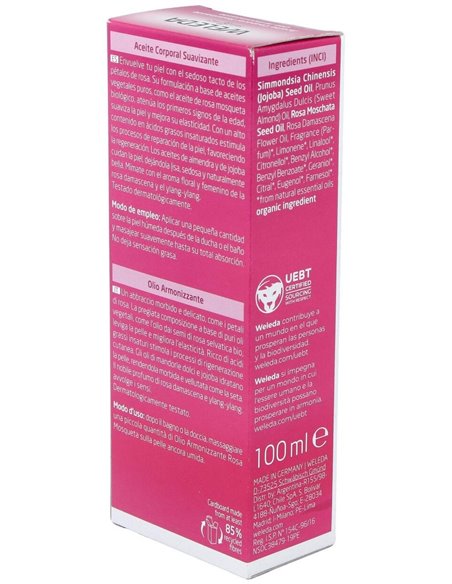 Aceite Corporal Suavizante de Rosa Mosqueta 100ml  de Weleda